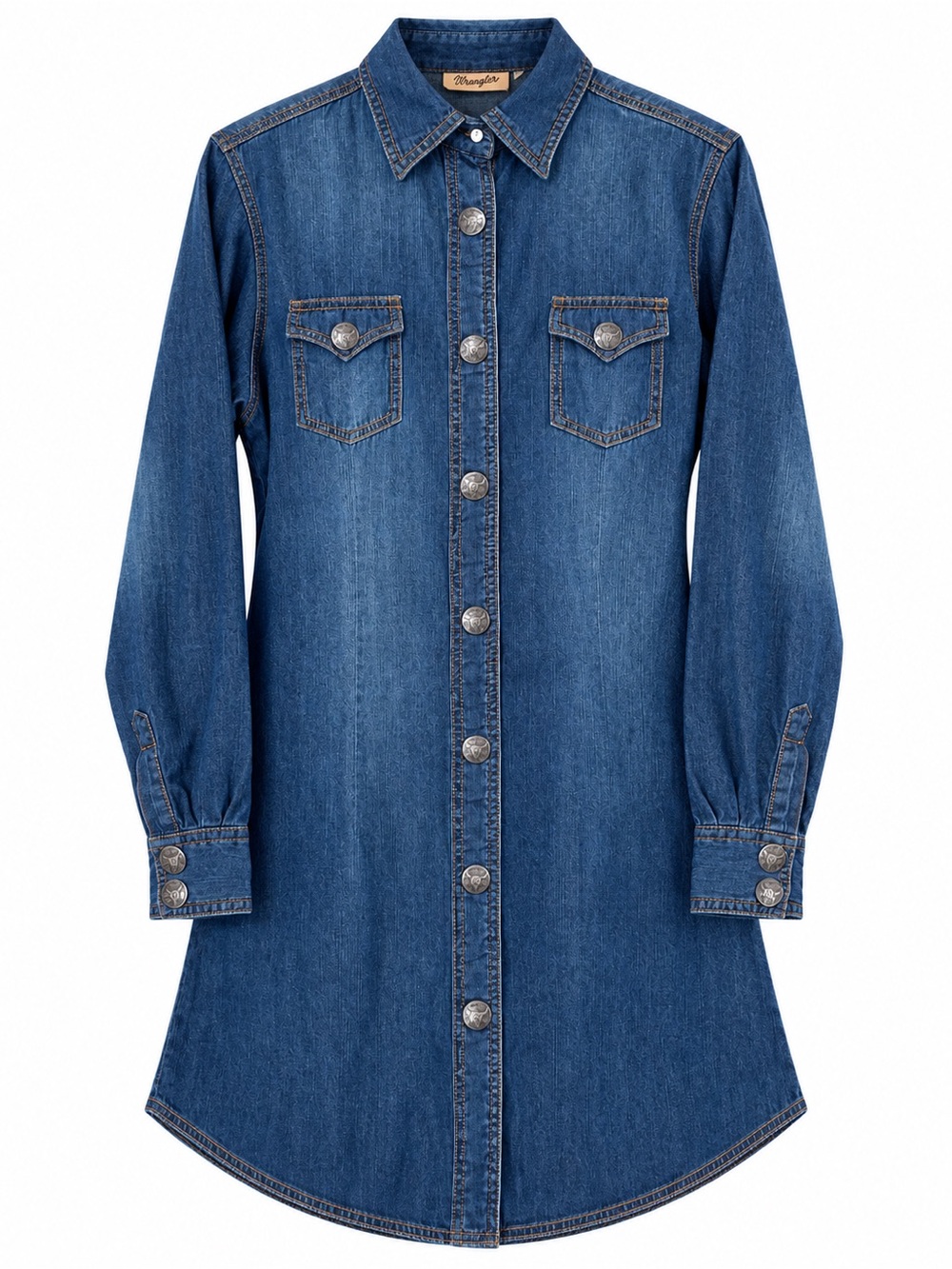Wrangler Classic Blue Denim Shirt Jacket